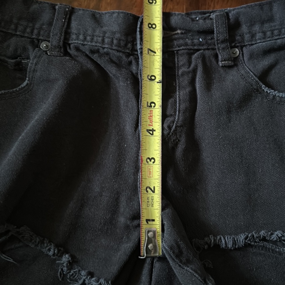 Free People Black Jean Shorts! - Picture 6 of 6